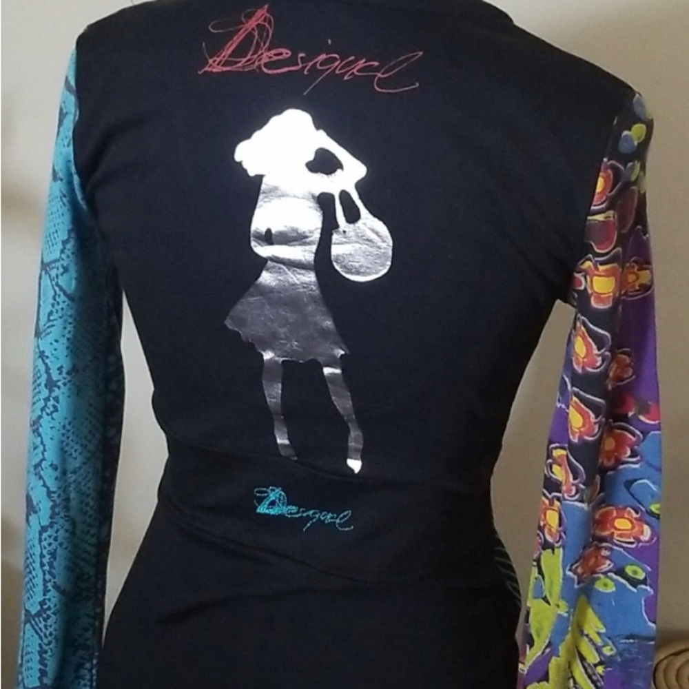 Desigual Colorful Patterned Dress size S - Picture 3 of 15